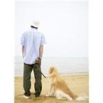 Dog and guy